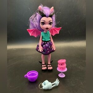 Monster High Fangelica Family Of Draculaura Little Sister Doll & Accessories